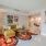 Open space living area with natural lighting